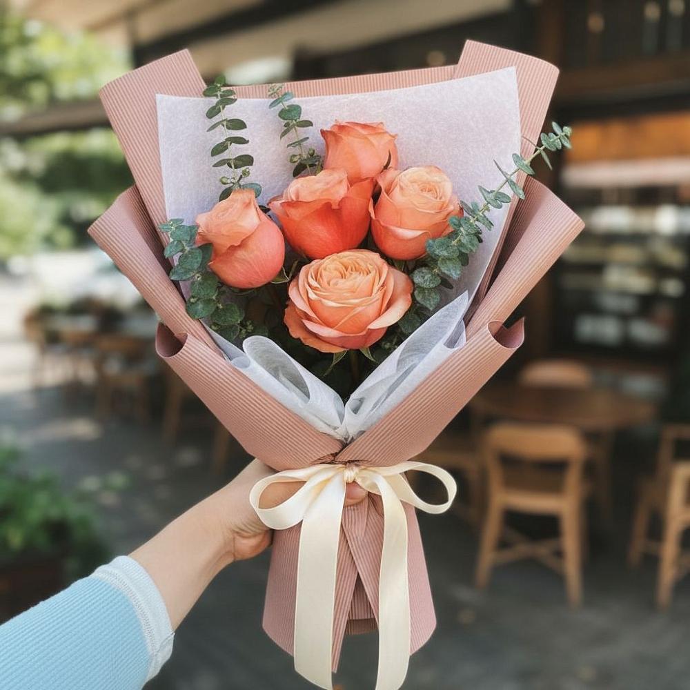 Букет цветов из: Розы в Катав-Ивановске