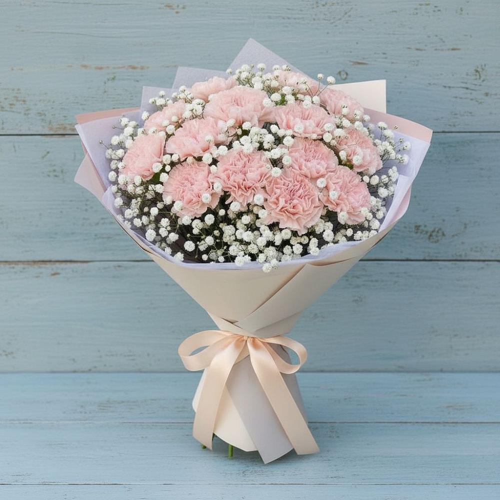 Букет цветов из: Гвоздики в Катав-Ивановске