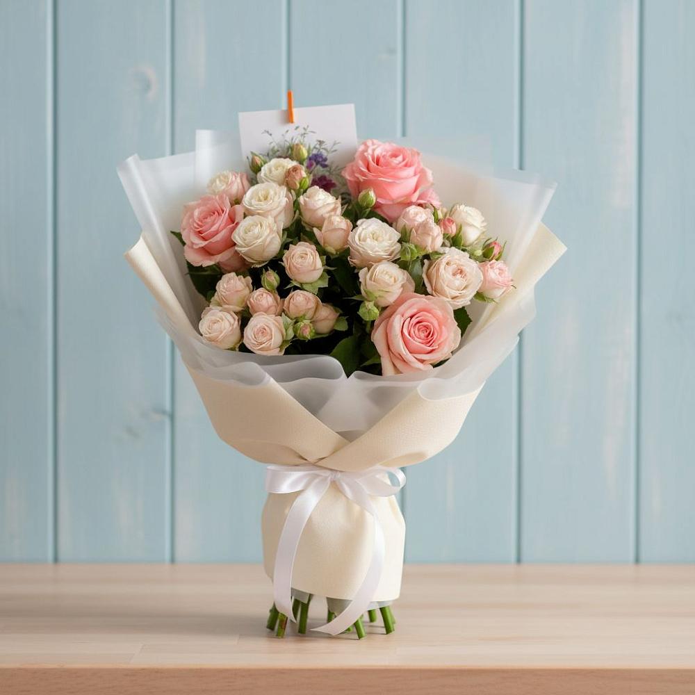 Букет цветов из: Розы в Катав-Ивановске