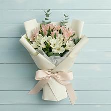 Букет цветов из:  Альстромерии #REPLACE_PRED# Катав-Ивановске