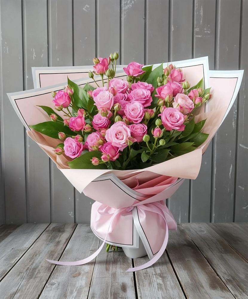 Букет Розовый кустик в Катав-Ивановске