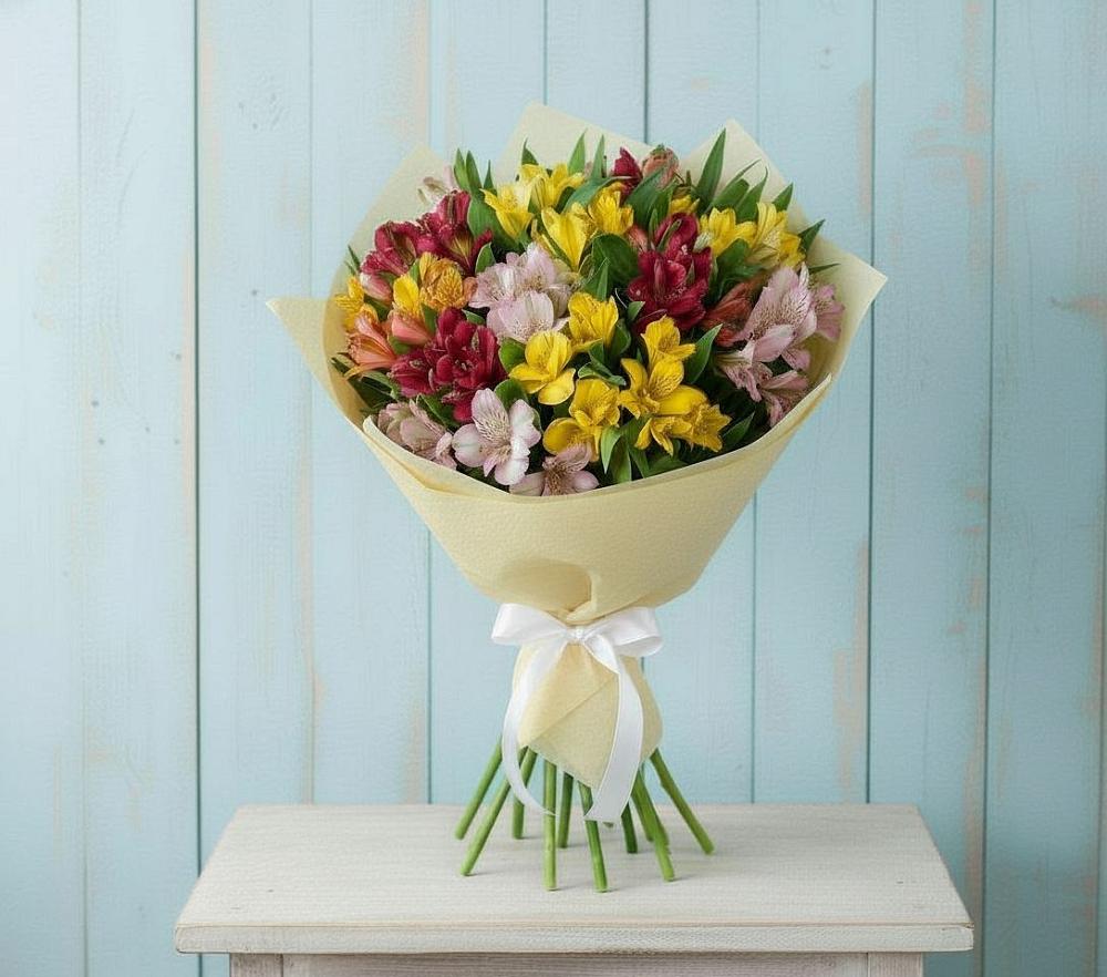 Букет цветов из: Альстромерии в Катав-Ивановске