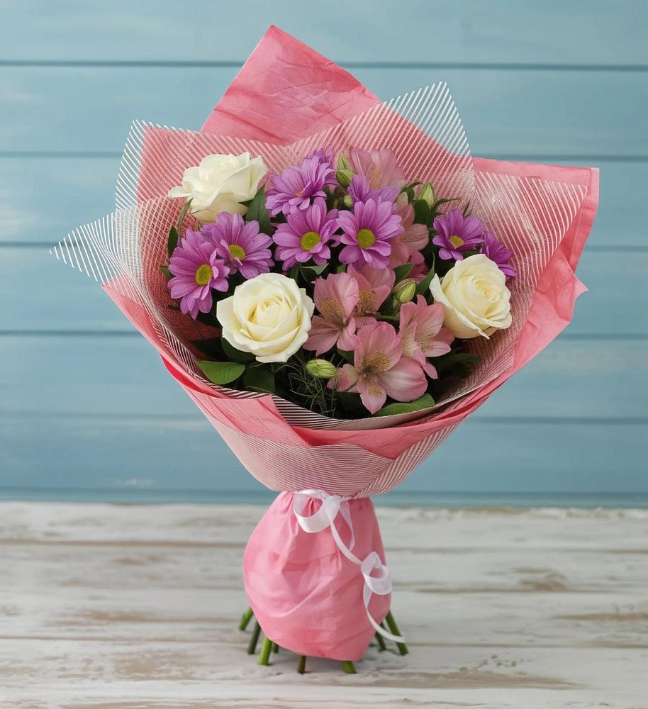 Букет цветов из: Герберы в Катав-Ивановске